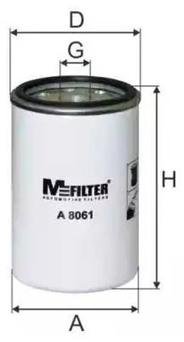 MFilter воздушный фильтр A8061