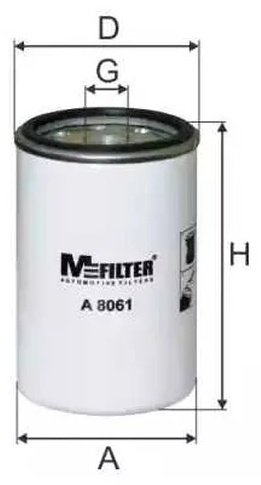 MFilter воздушный фильтр A8061