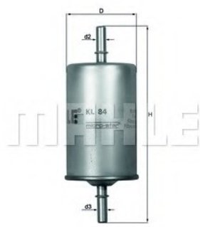 MAHLE топливный фильт KL 84