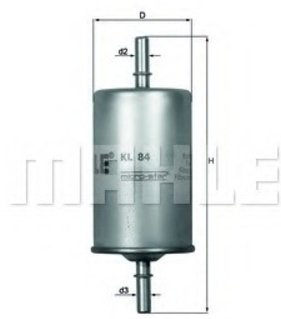 MAHLE топливный фильт KL 84