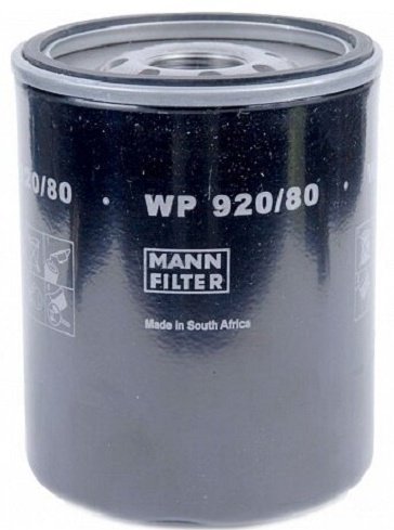 MANN-FILTER масляный фильтр WP920/80