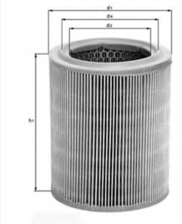 MAHLE воздушный фильтр LX 314