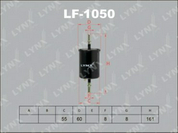LYNXauto топливный фильтр LF-1050