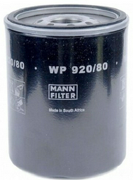 MANN-FILTER масляный фильтр WP920/80