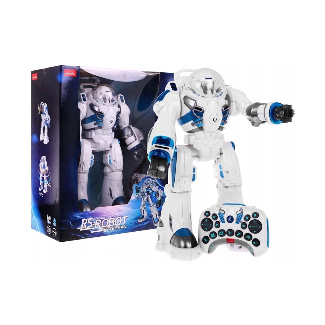 Робот Rastar 76900W RS Spaceman Robot 1:14 белый