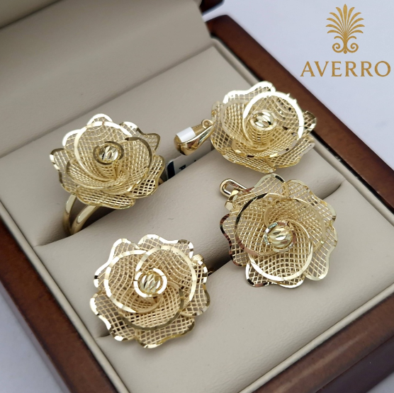 Комплект Averro Av17012026 золото 9.3гр купить,NaN