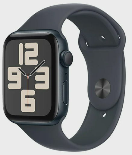 Смарт-Часы Apple Watch SE 2024 GPS 40mm Midnight Aluminium Case with Midnight Sport Band S/M MXE73QI/A