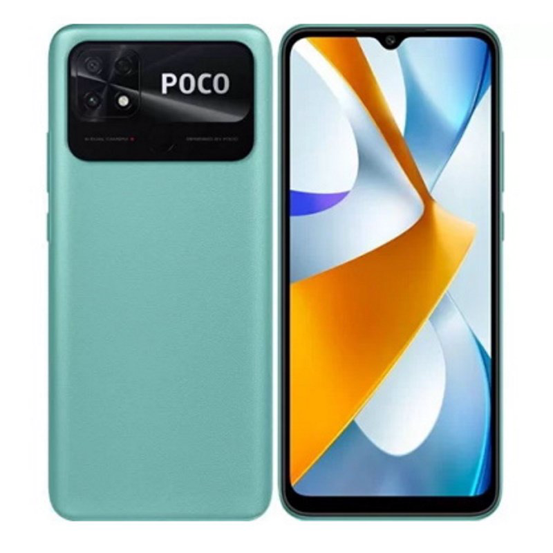Смартфон Xiaomi Poco C40 4/64GB Coral Green купить,NaN