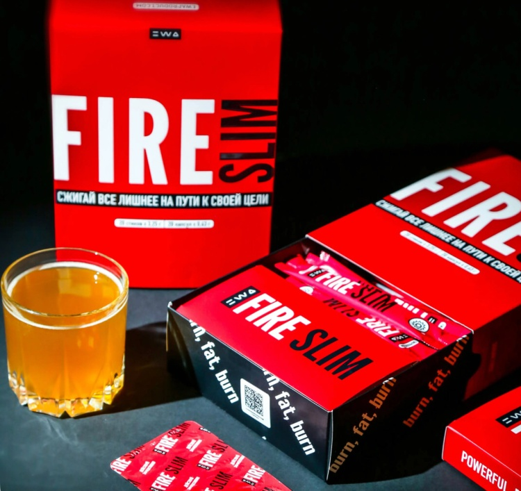 БАД Ewa product Fire Slim 20 стиков + 20 капсул купить,NaN