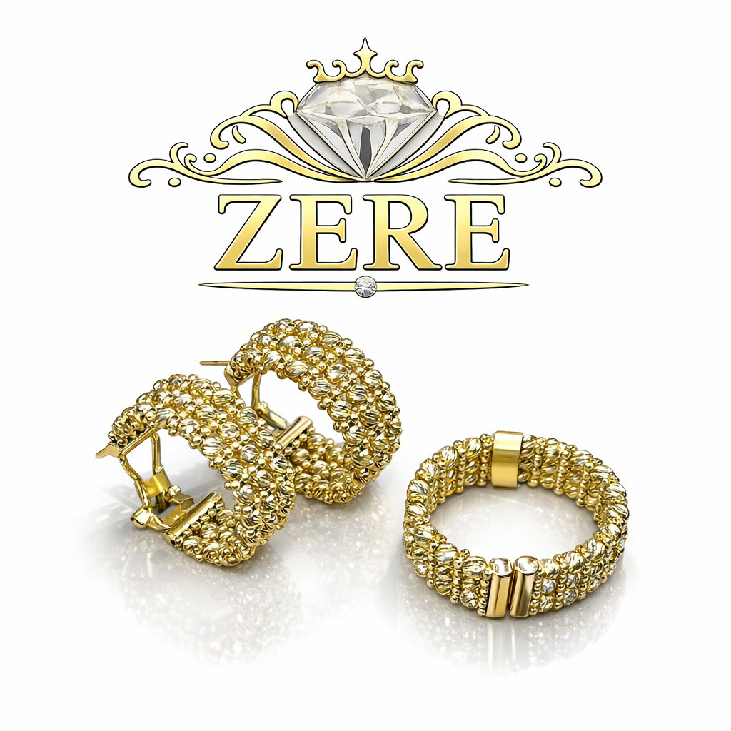Комплект Zere ZR060301 золото 13.46гр 18р купить,1206900