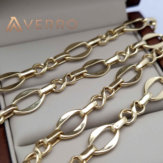Цепь Averro A181120254 золото 6.88гр 55см купить,NaN