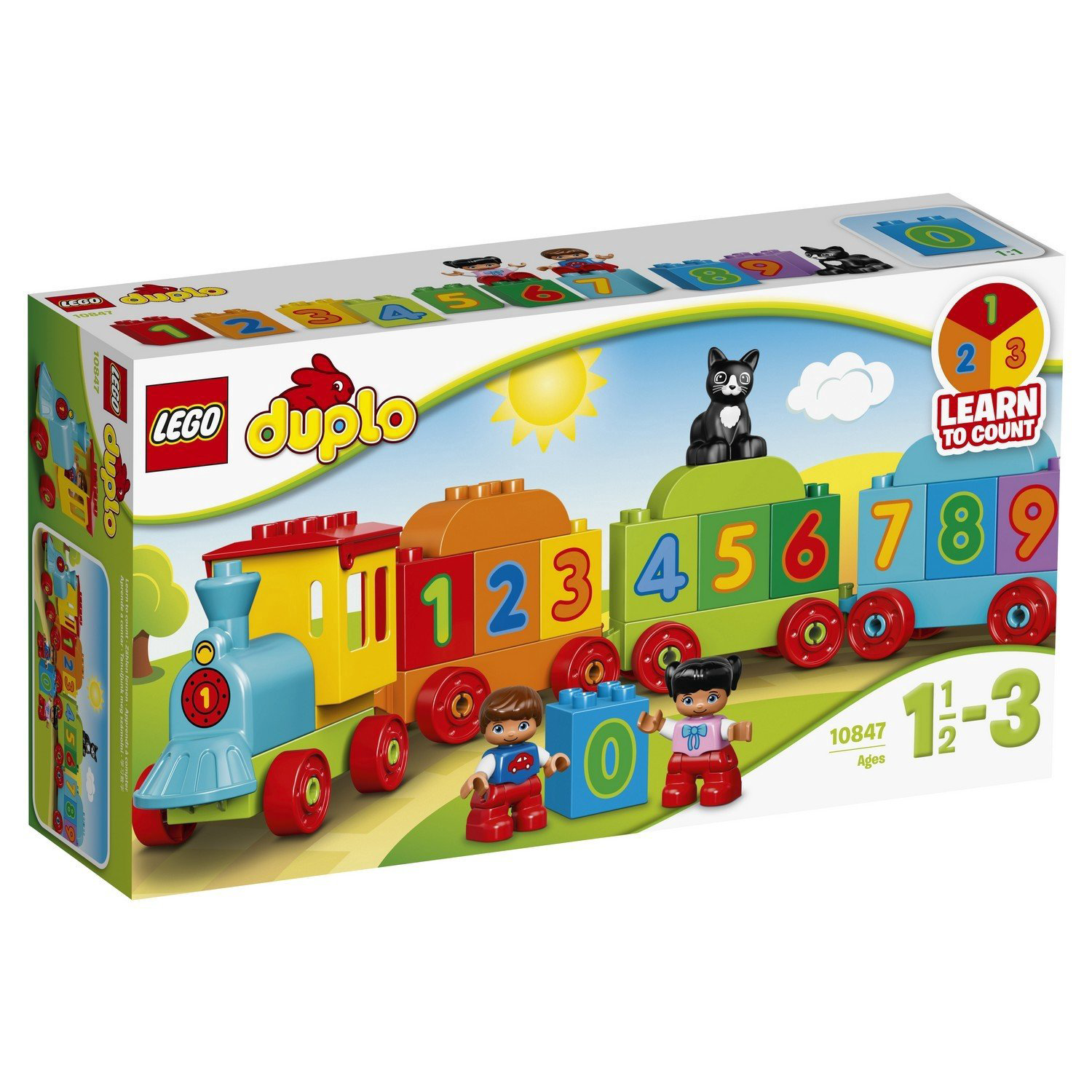 Конструктор Lego Duplo Поезд Считай и играй 10847  купить,NaN