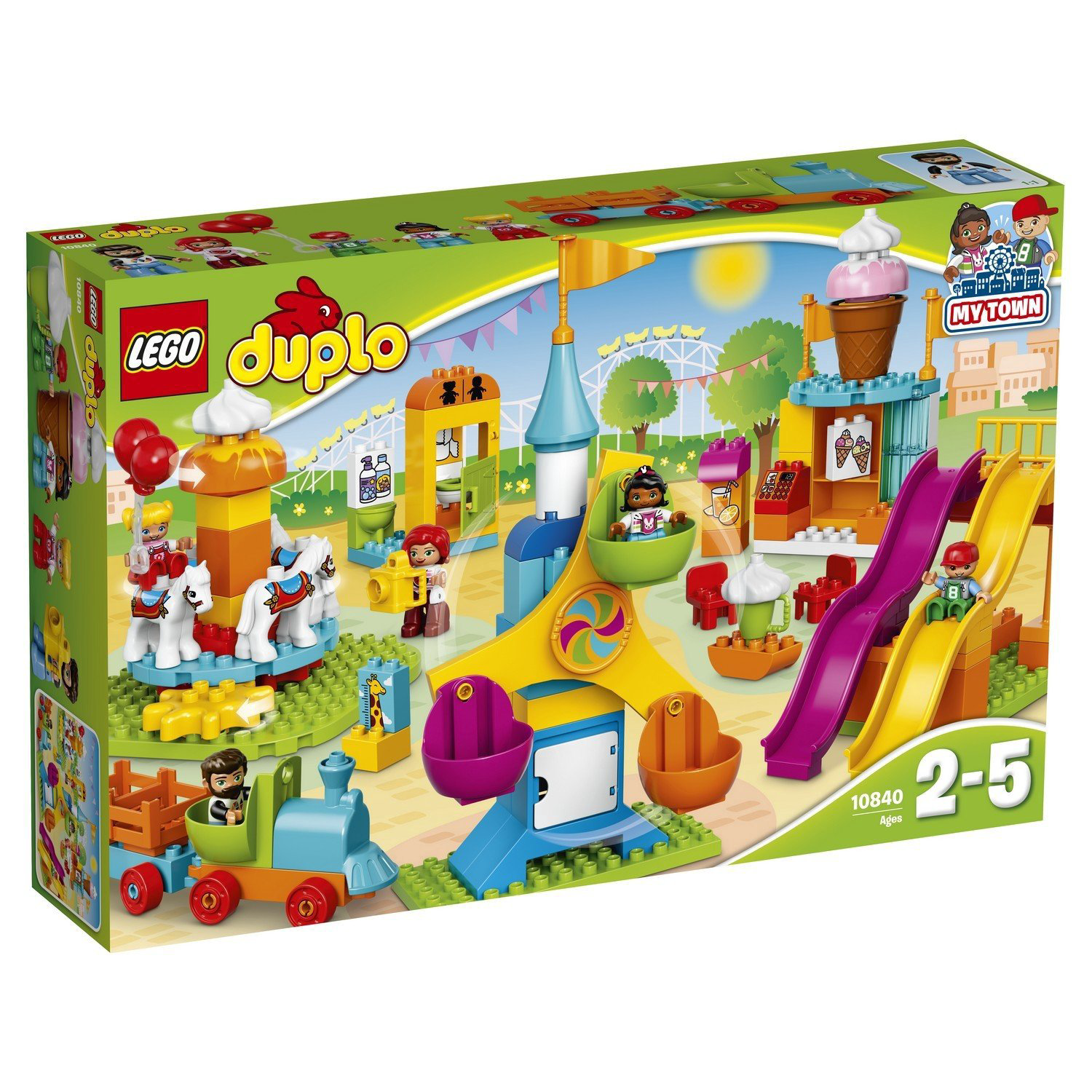 Конструктор Lego Duplo Большой парк аттракционов 10840 купить,NaN