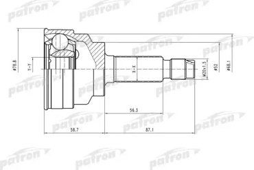 PATRON шрус PCV1518 купить,NaN