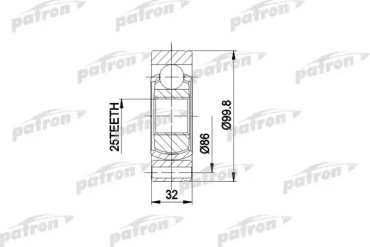 PATRON шрус PCV3002