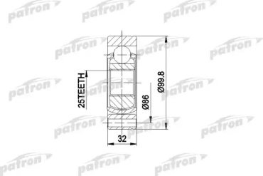 PATRON шрус PCV3002 купить,NaN