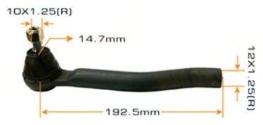 MASUMA наконечник рулевой ME-9852R купить,NaN