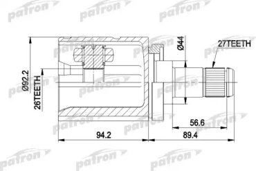 PATRON шрус PCV5003 купить,NaN