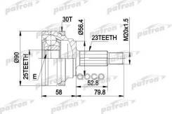 PATRON шрус PCV1998 купить,NaN