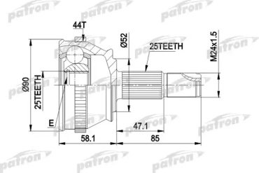 PATRON шрус PCV1212 купить,NaN