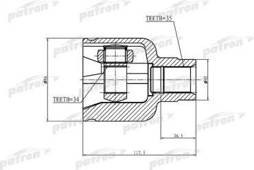 PATRON шрус PCV1228 купить,NaN