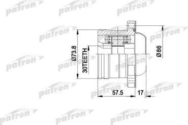PATRON шрус PCV5002 купить,NaN