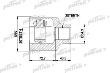 PATRON шрус PCV5001 купить,NaN