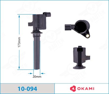 Катушка зажигания Okami 10094 купить,NaN