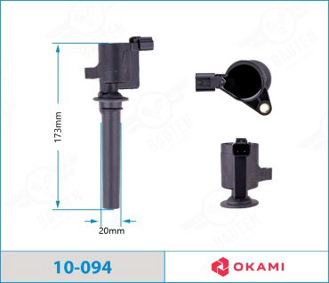 Катушка зажигания Okami 10094 купить,NaN