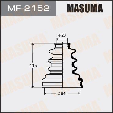 MASUMA пыльник шруса внутреннего MF-2152