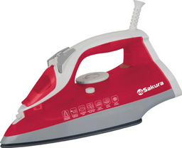 Утюг Sakura SA-3018CR красный