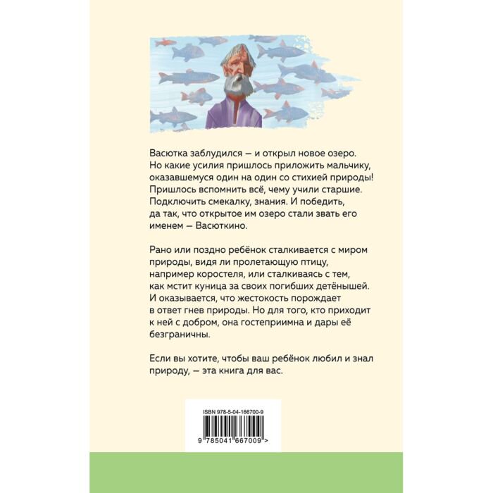  Детская литература Астафьев В. П. Васюткино озеро купить,NaN