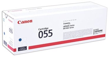 Картриджи Canon 055C голубой