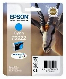 Картриджи Epson C13T10824A10 голубой