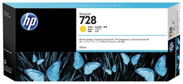 Картриджи HP 728 F9K15A желтый