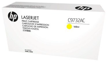 Картриджи HP C9732AC желтый (yellow)