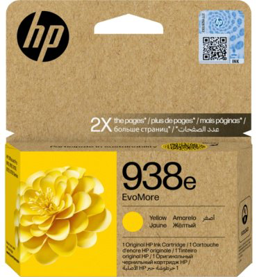 Картриджи HP 4S6Y1PE желтый (yellow) купить,NaN