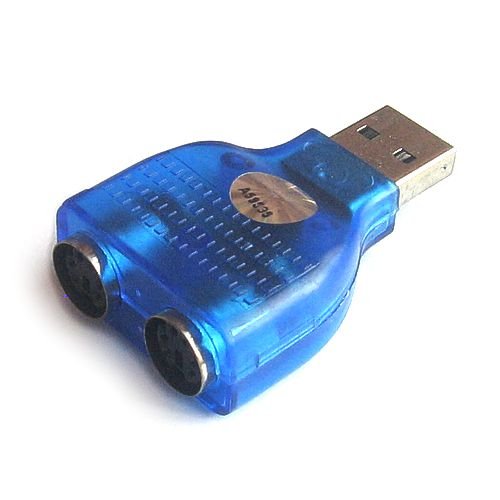 Переходник ViTi U2PS/2 синий - ForteMarket Переходник ViTi U2PS/2 синий купить,0