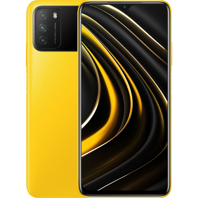 Смартфон Xiaomi Poco M3 64Gb Yellow купить,NaN