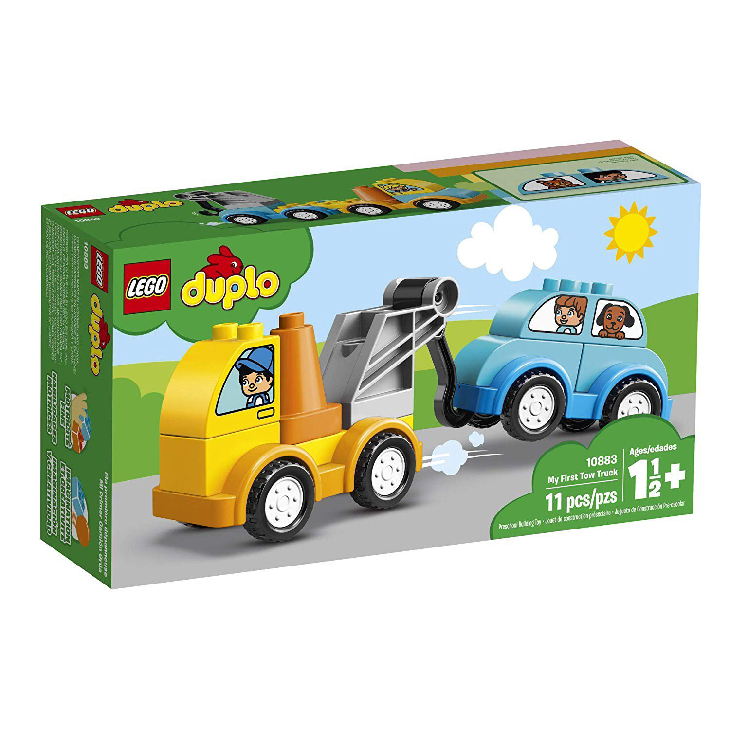 Конструктор Lego Duplo Мой первый эвакуатор 10883 купить,NaN