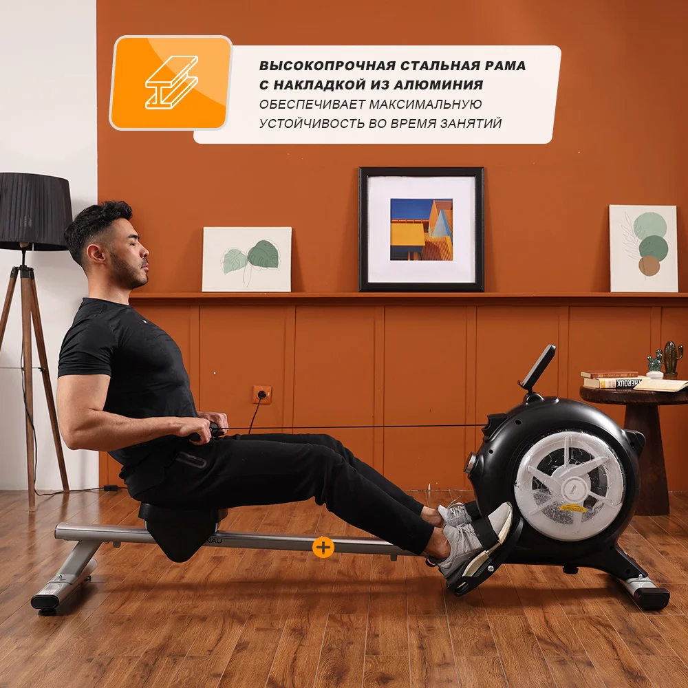 Гребной тренажер Genau RW500 Hydro - ForteMarket Гребной тренажер Genau RW500 Hydro купить,0