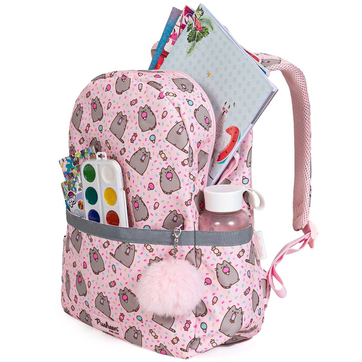 Рюкзак Pusheen 1315211 розовый купить,NaN