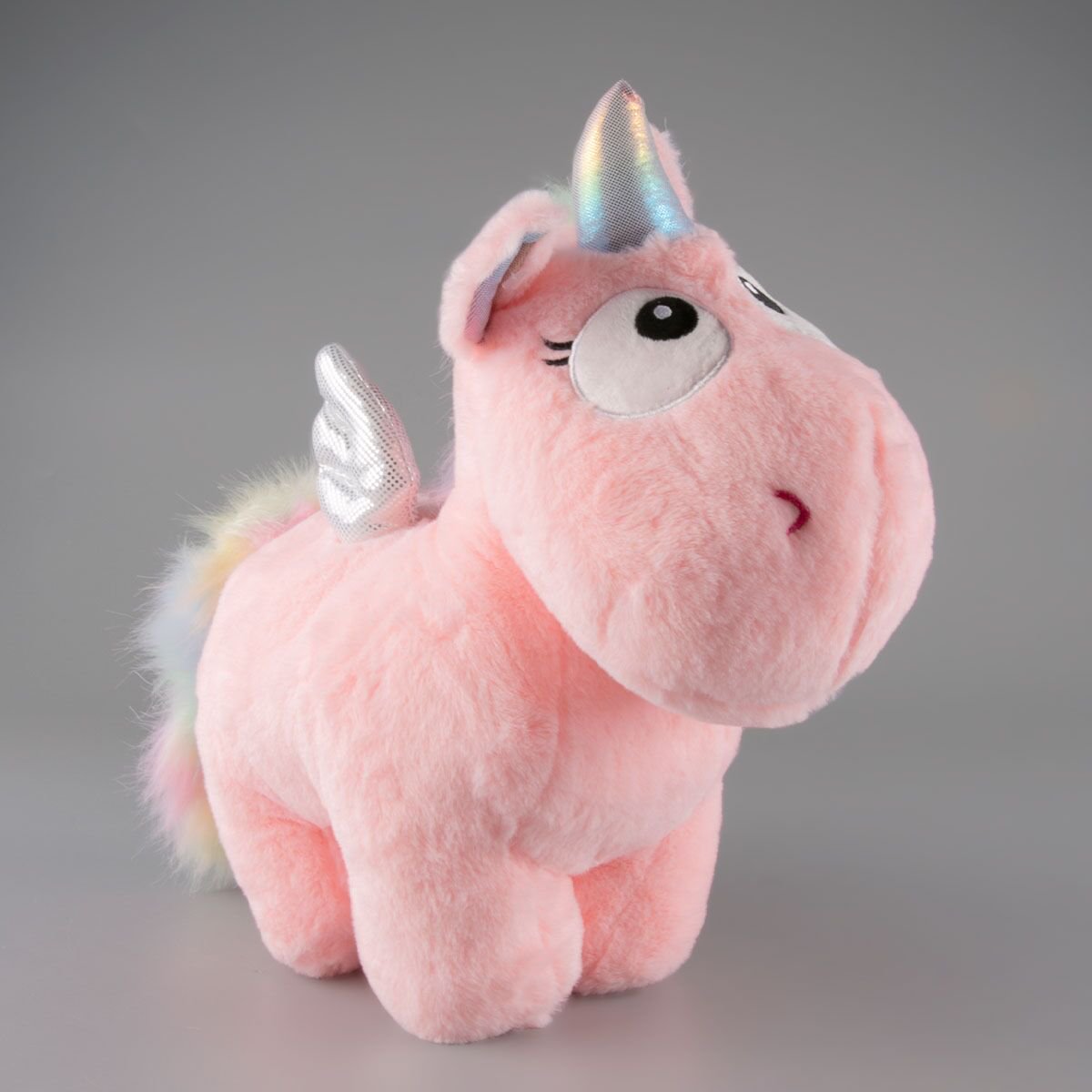 Мягкая игрушка Bulu-Xiong Plush Единорог  baby розовая 30см  купить,NaN