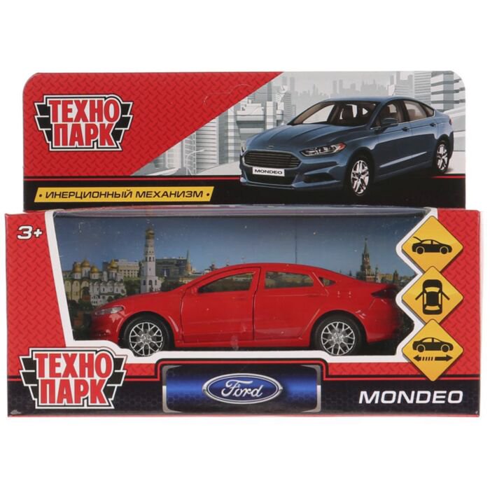 Машинка Технопарк  Ford Mondeo 12см красная купить,NaN