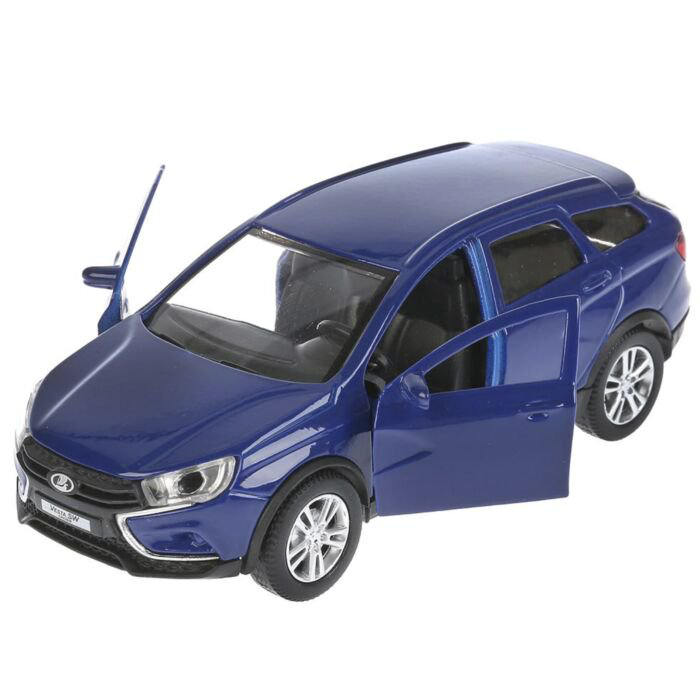 Машинка Технопарк Lada Vesta SW Cross 12см синяя купить,NaN