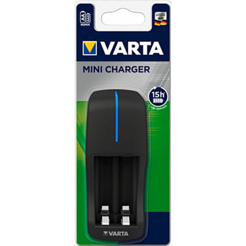 Зарядное устройство Varta Mini Charger 57646 черное