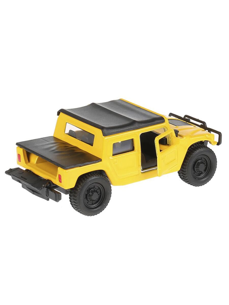 Машинка Технопарк Hummer H1 12см  желтая