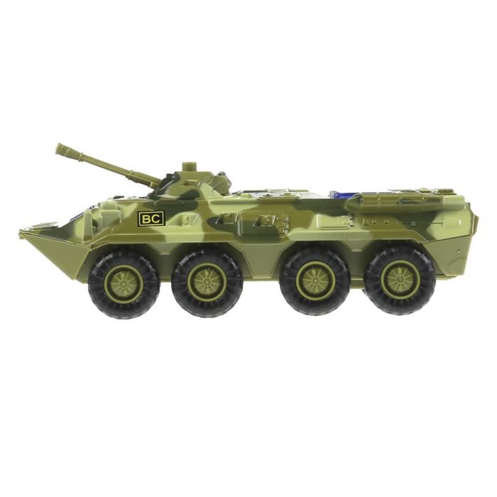 Машинка Технопарк  БТР-80 13см зеленая купить,NaN