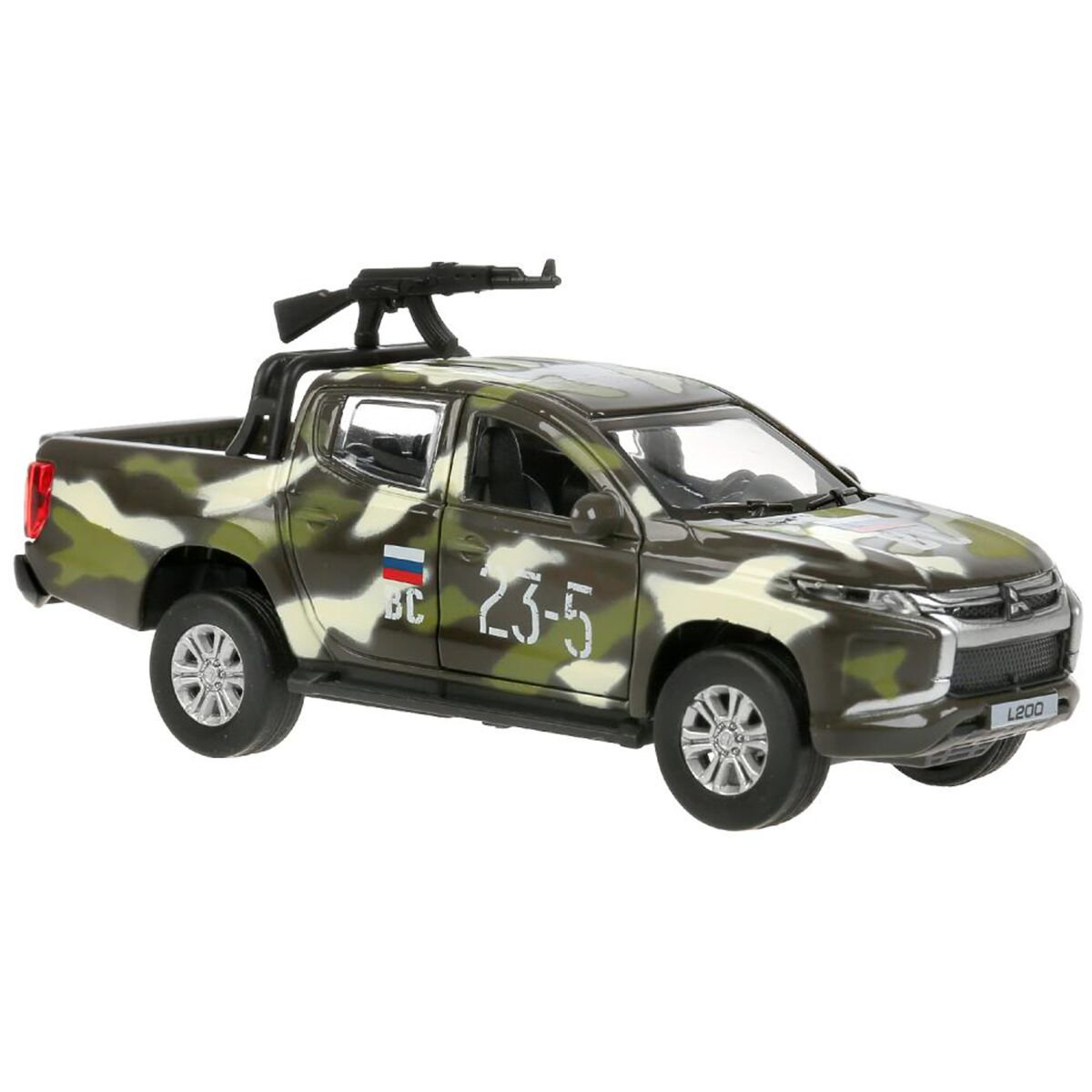Машинка Технопарк  Mitsubishi L200 Pickup 13см камуфляж купить,NaN