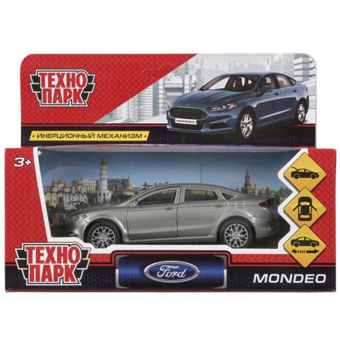 Машинка Технопарк  Ford Mondeo 12см серебристая купить,NaN